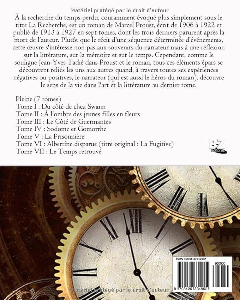洋書 PROUST A La recherche du temps perdu 1-4 A la recherche du temps perdu : 04 (Paperback) - Walmart.com
